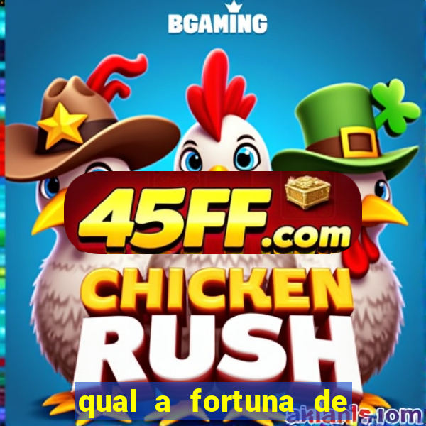 qual a fortuna de mara maravilha